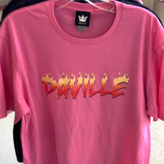 Daville Tee Shirt Thrasher Pink M