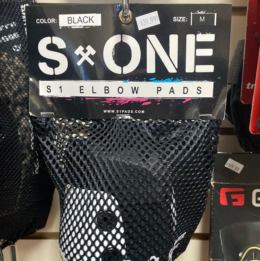 S ONE Elbow Pads black M