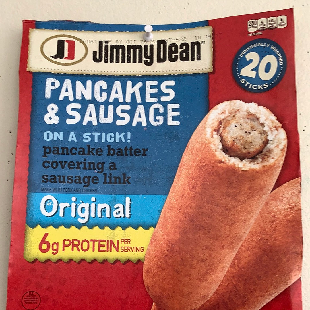 Jimmy Dean pancakes & sausage