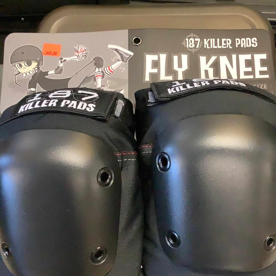 187 fly knee pads L black