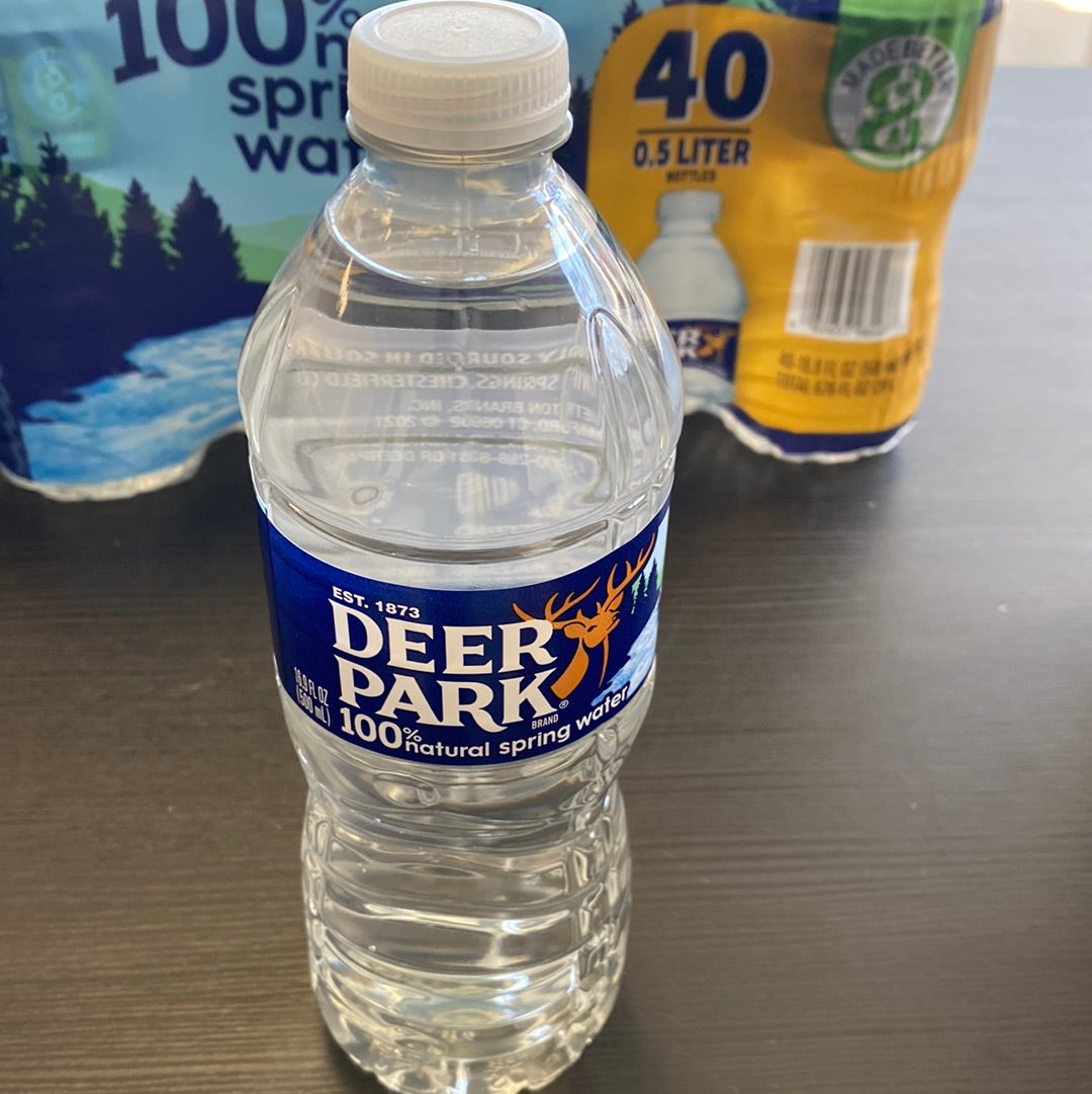 Deer Park spring water 16.9oz bottle