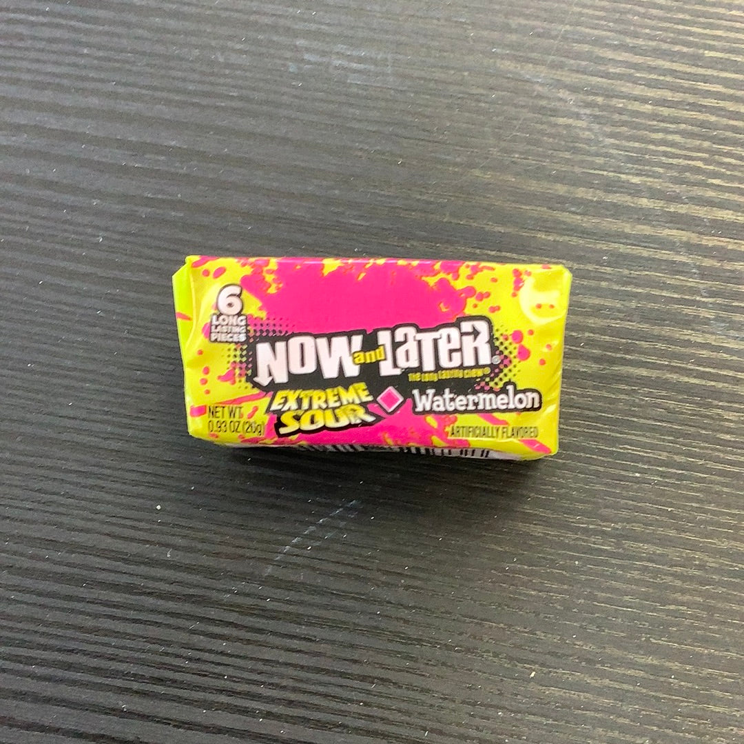 Now and Later Extreme Sour Watermelon