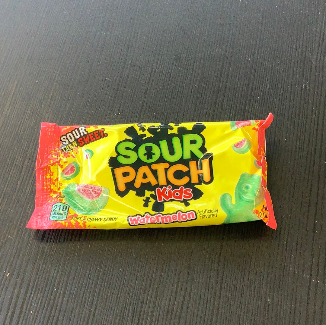Sour Patch Kids Candy 2oz sour then sweet