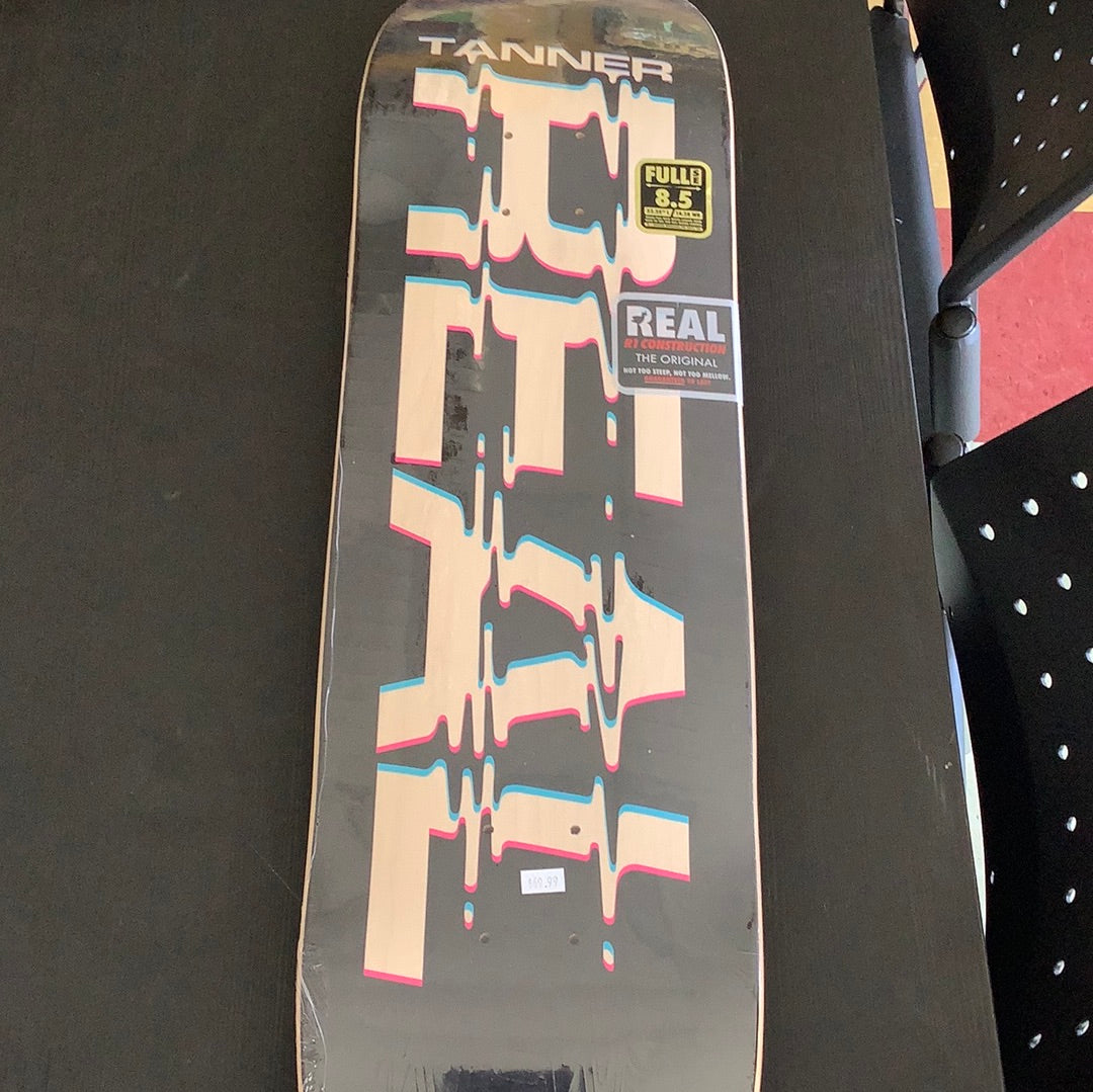 Real Skateboard Deck 8.5” Tanner