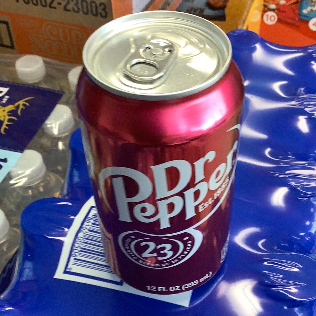 Dr Pepper 12oz can soda
