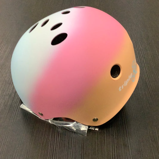 Triple eight helmet certified S/M sunset