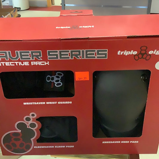 Triple eight saver series pad set L black