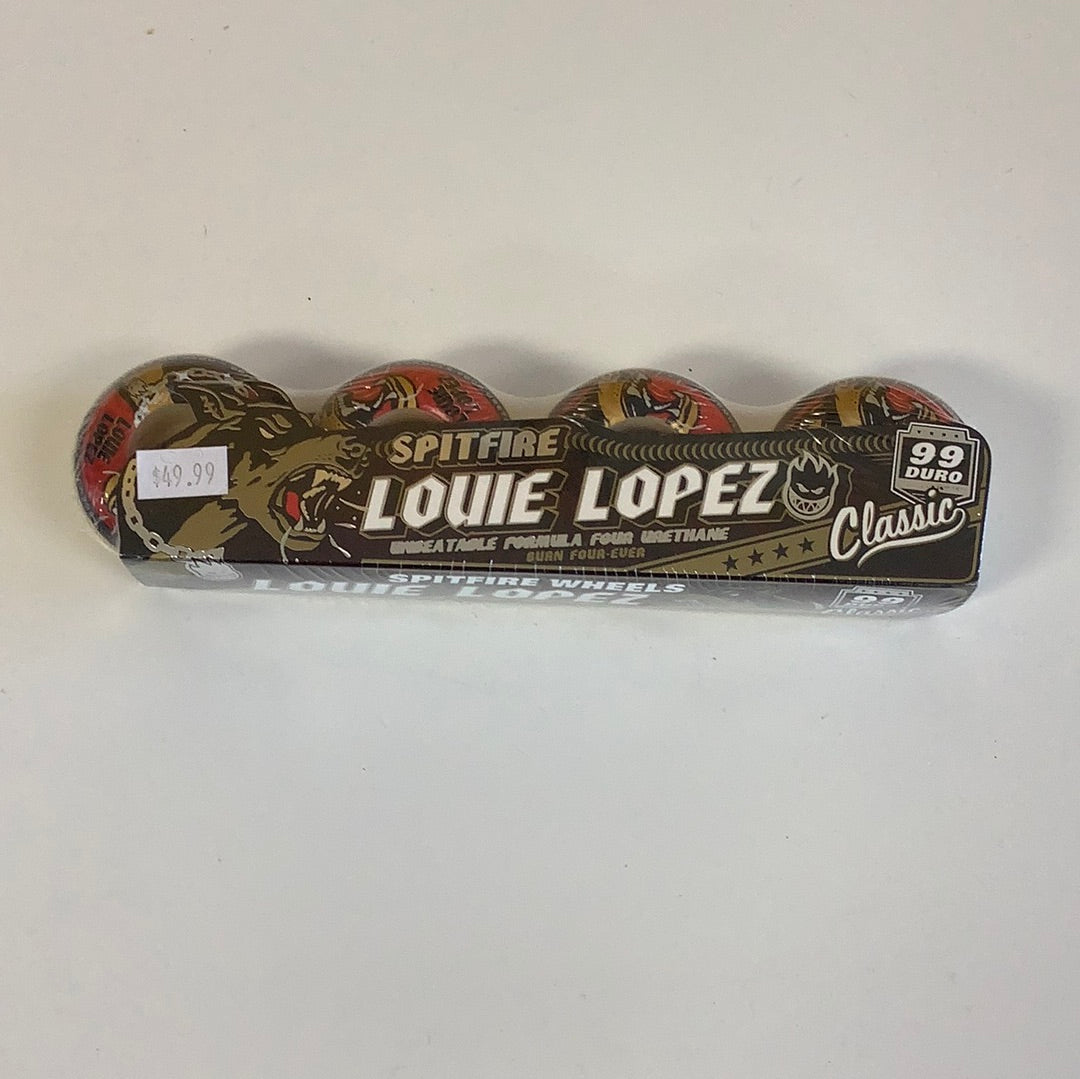 Spitfire Wheels 52mm 99Duro Louie Lopez