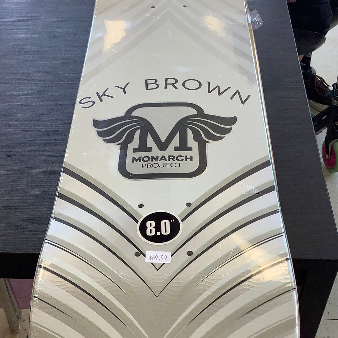 Monarch Project deck Sky Brown 8.0”
