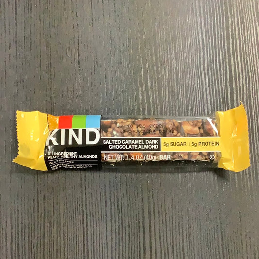 Kind Bar 1.4oz salted caramel dark chocolate almond
