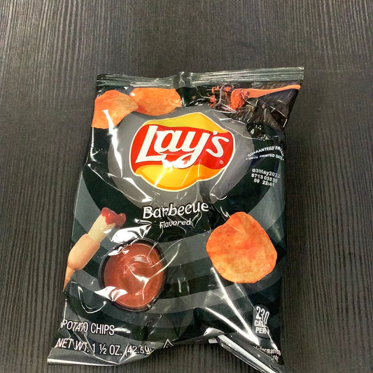 Lays barbecue chips 1.5oz