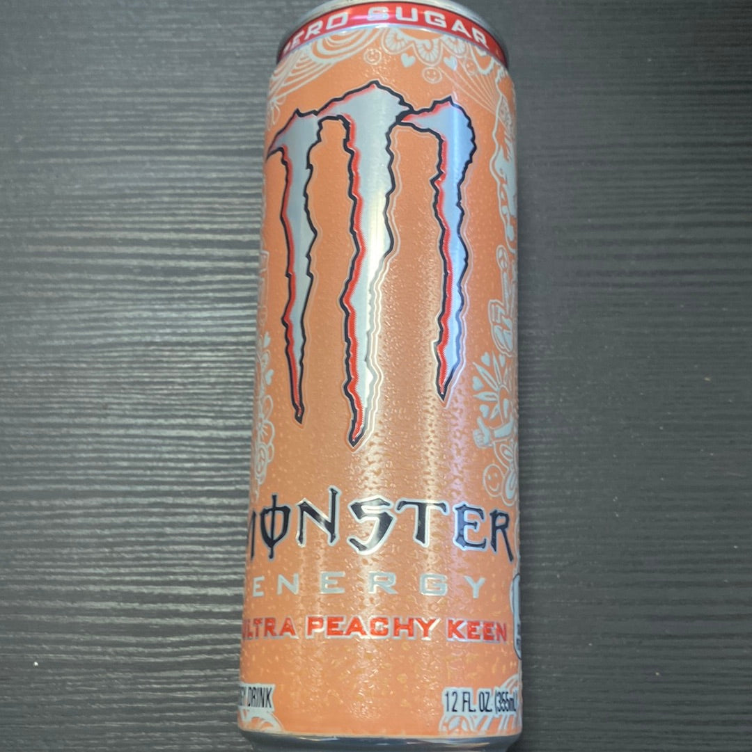 Monster Energy 12oz Ultra Peachy Akeem