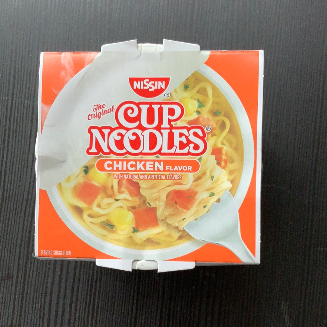 Nissin cup noodles chicken 2.25oz