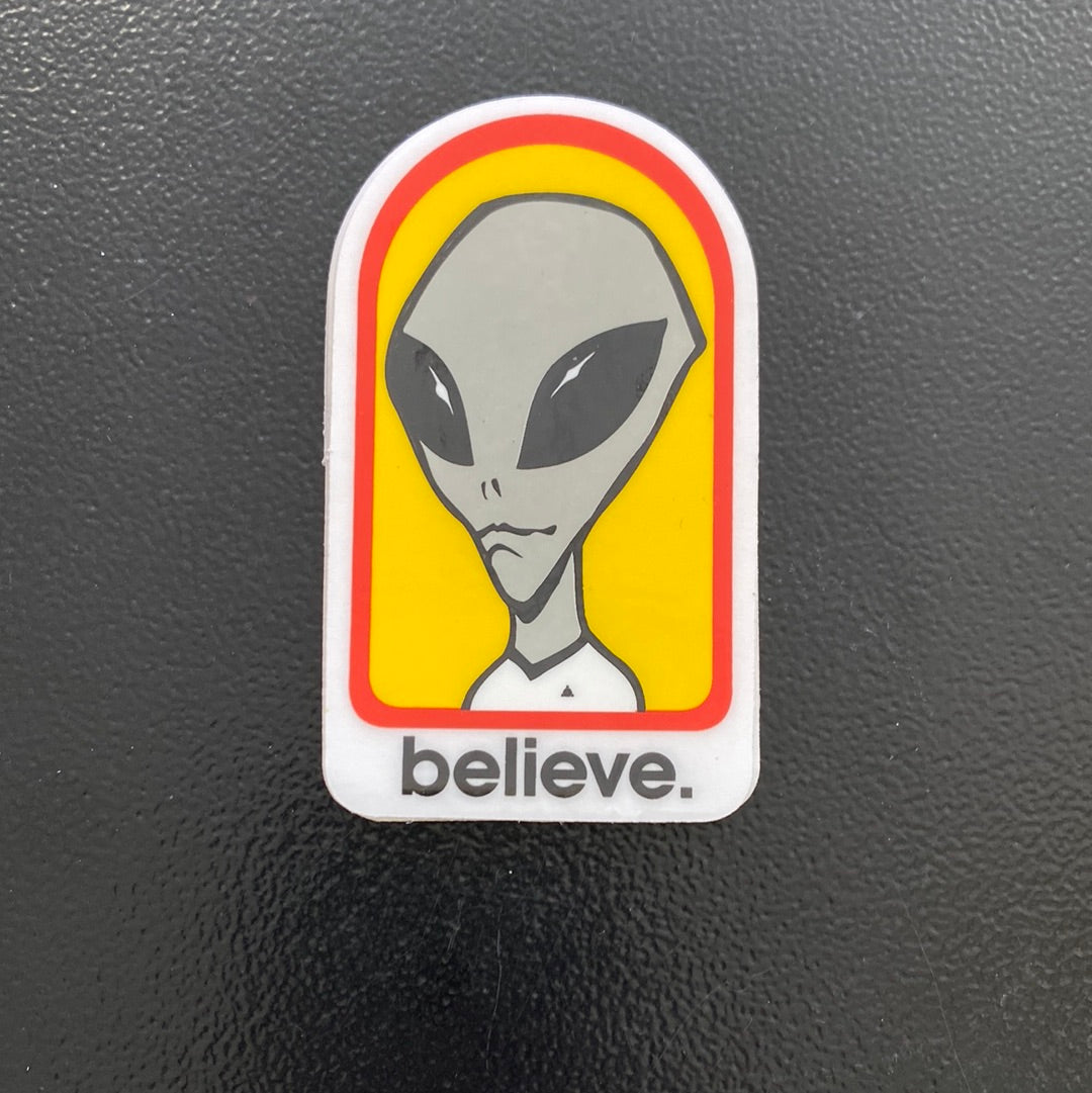 Alien Sticker Believe
