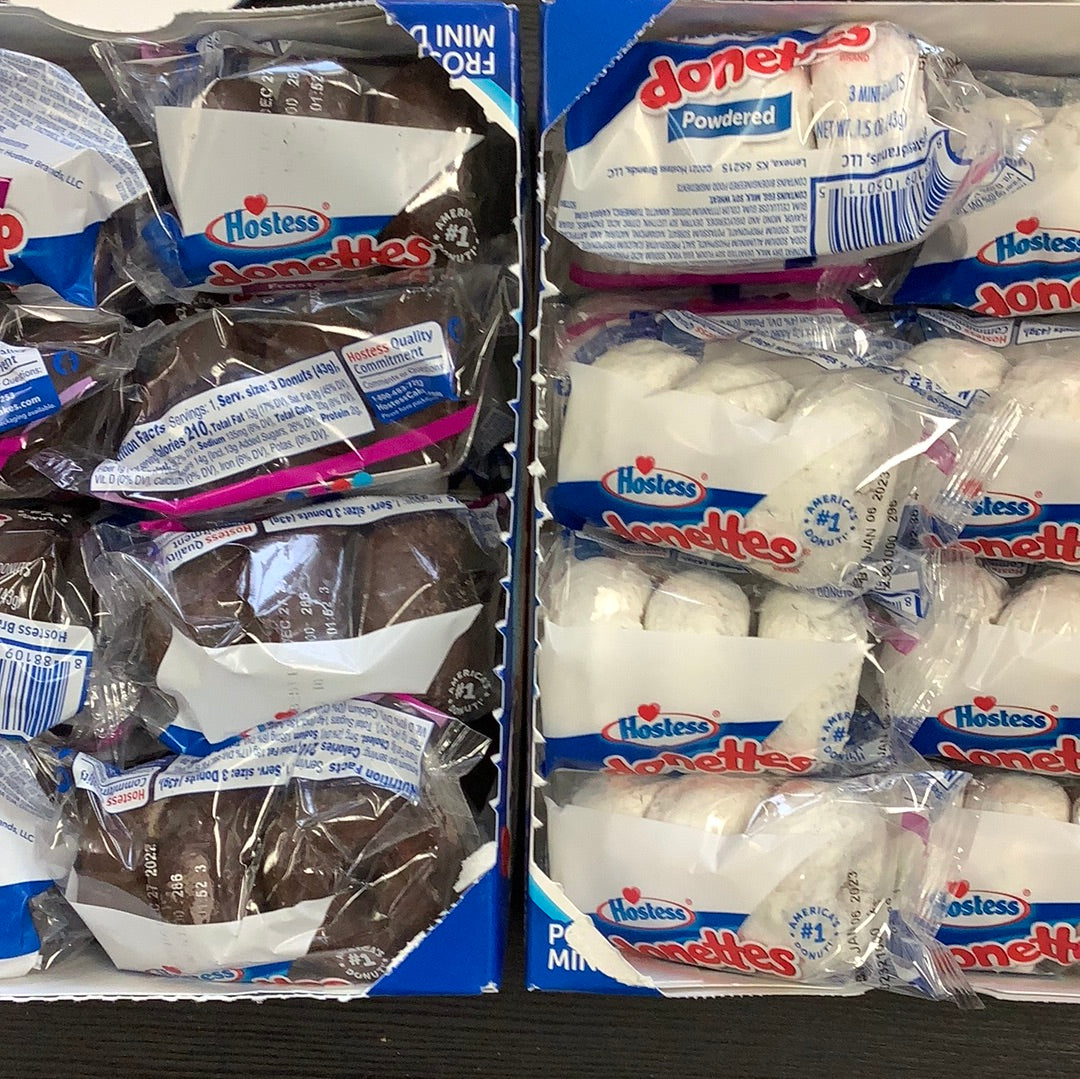 Hostess Donettes Assorted