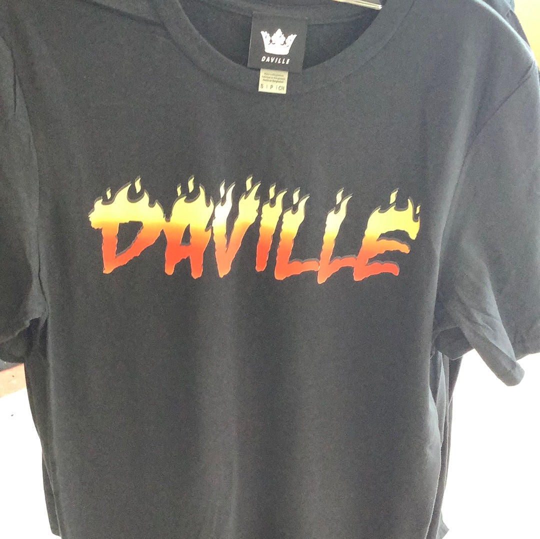 Daville Tee Shirt Thrasher Black S