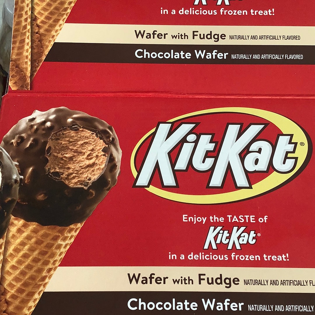 Kit Kat ice cream cone
