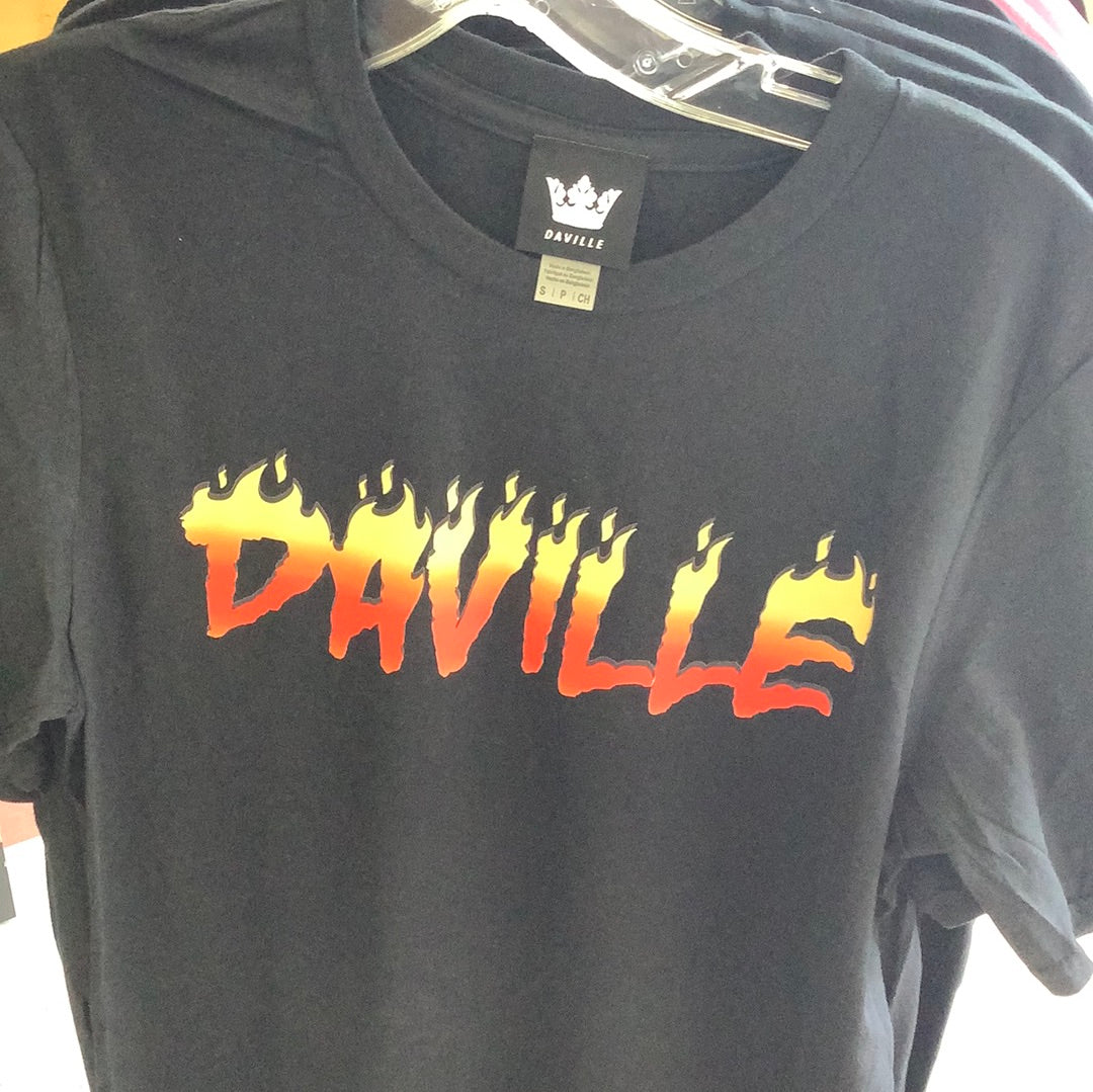 Daville Tee Shirt Thrasher Black L