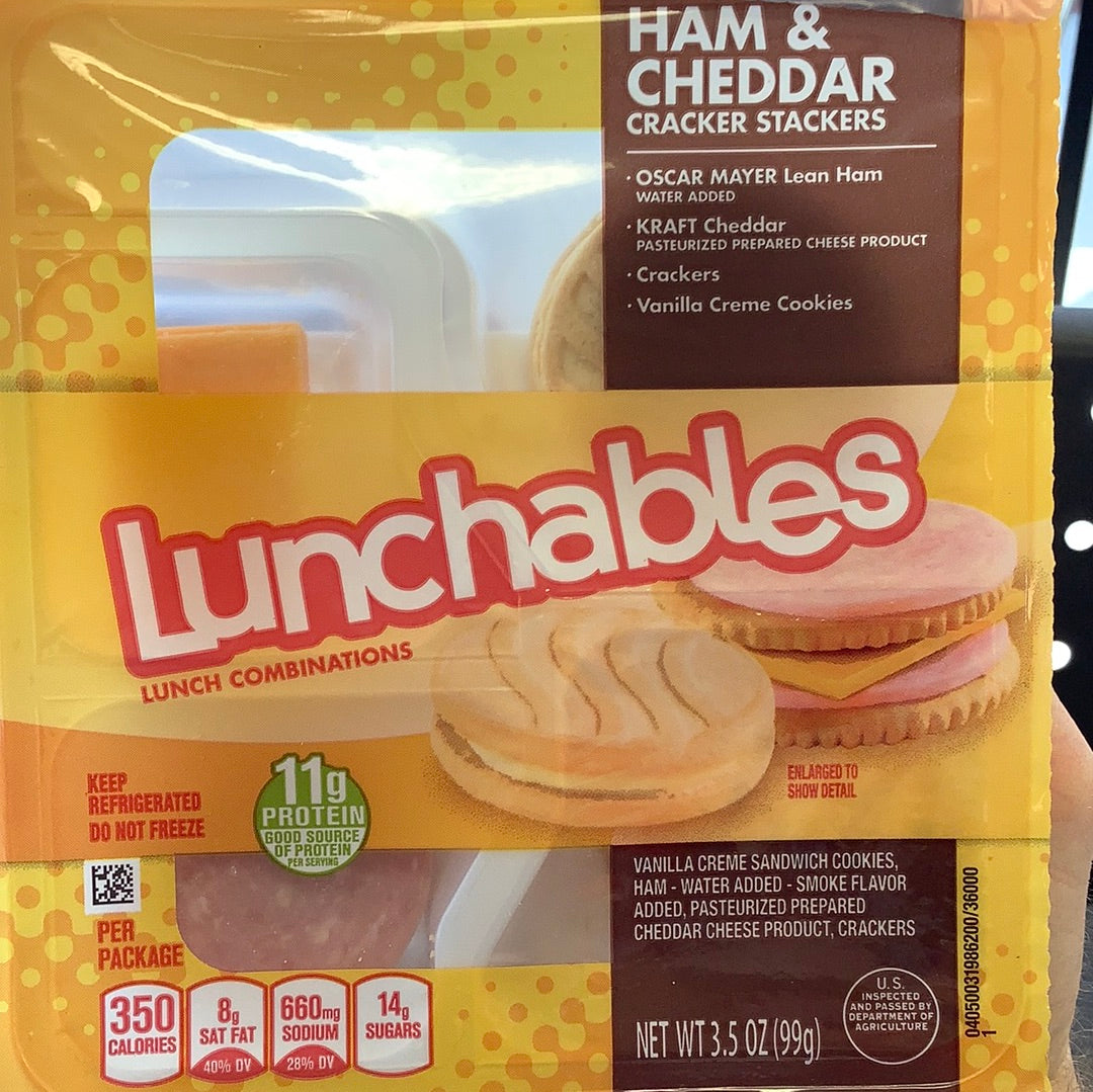 Lunchables Ham & Cheddar