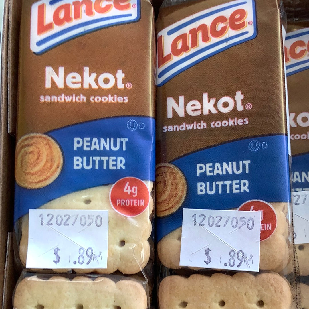 Lance Nekot Peanut Butter Crackers