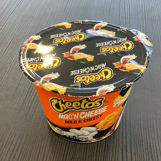 Cheetos Mac n cheese cup