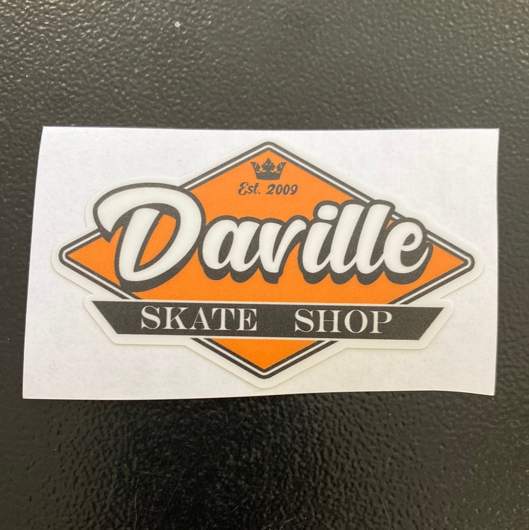 Daville Skate Shop Sticker