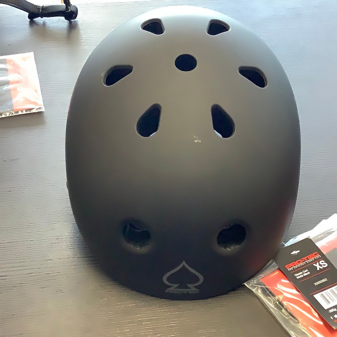 ProTec Helmet Classic Cert Matte Black XS