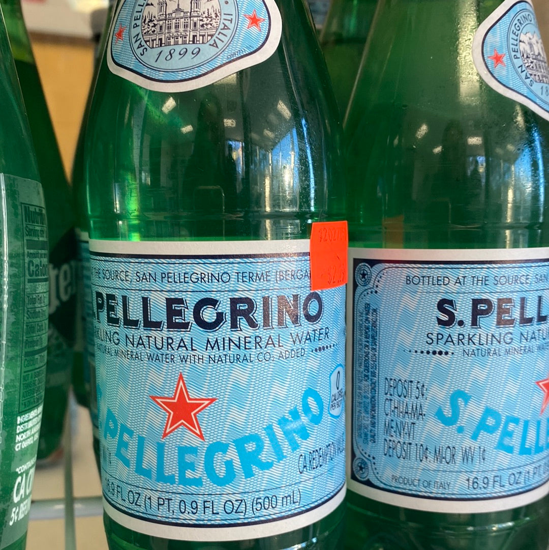 S. Pellegrino Natural Mineral Water 16.9oz