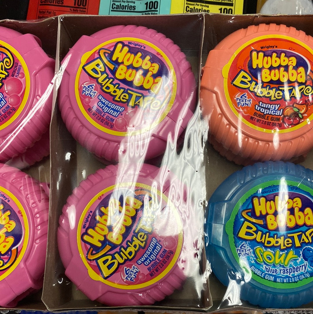 Hubba Bubba Bubble Tape Assorted (sold separately) – Rowan Skate