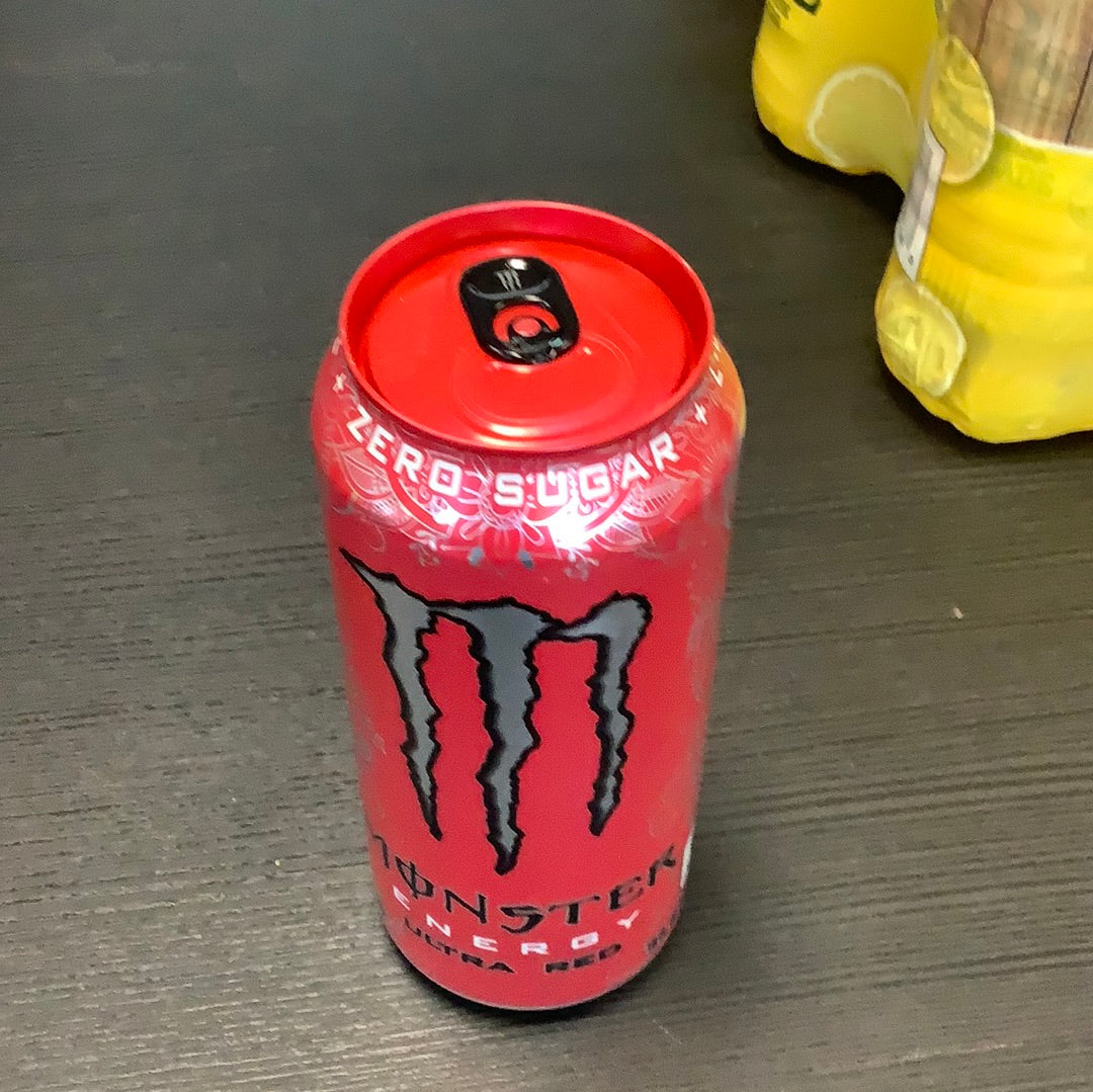 Monster ultra red 16oz