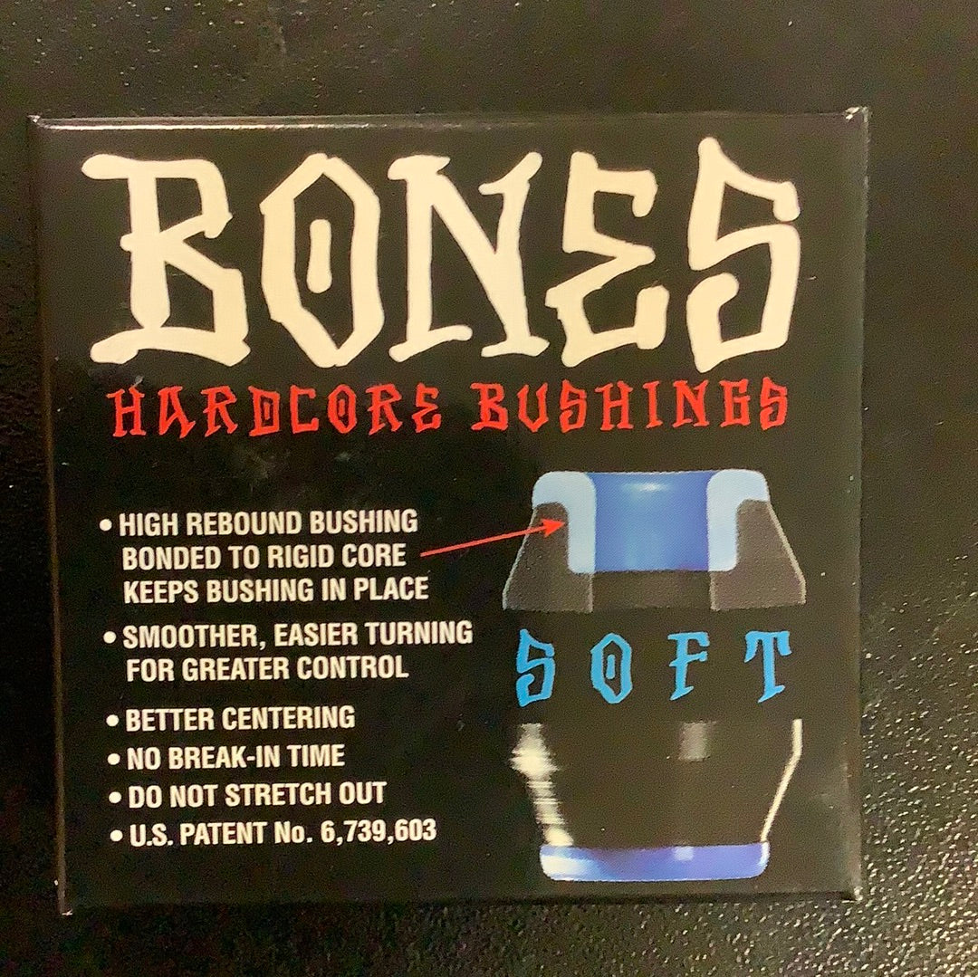 Bones Hardcore Bushings soft blue black